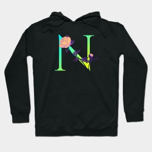 Monogram N neon Hoodie